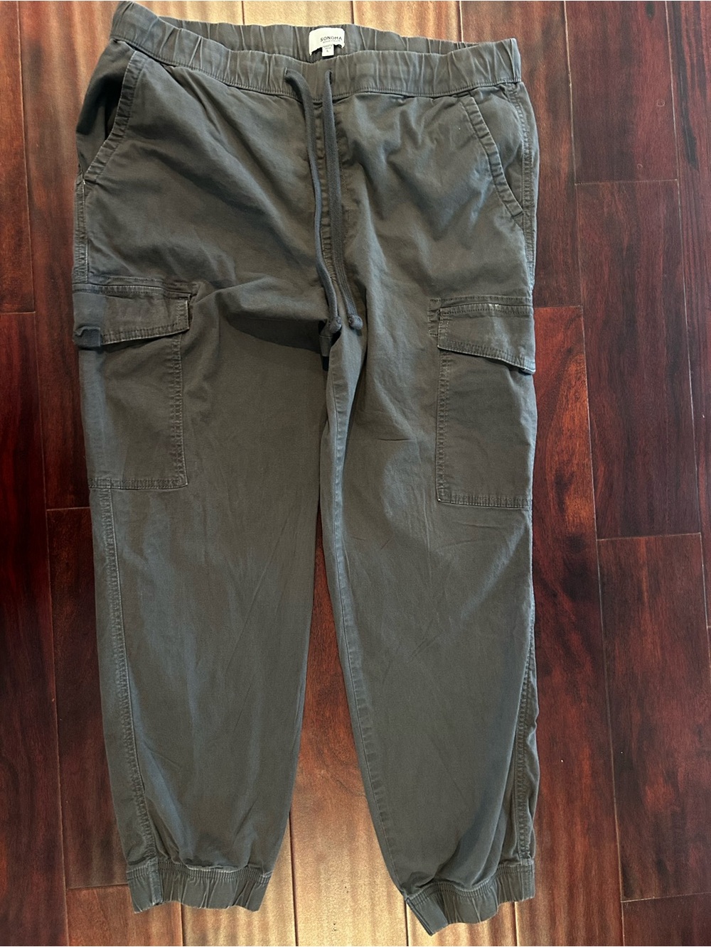 Sonoma Men's Cargo Pants in Charcoal Gray